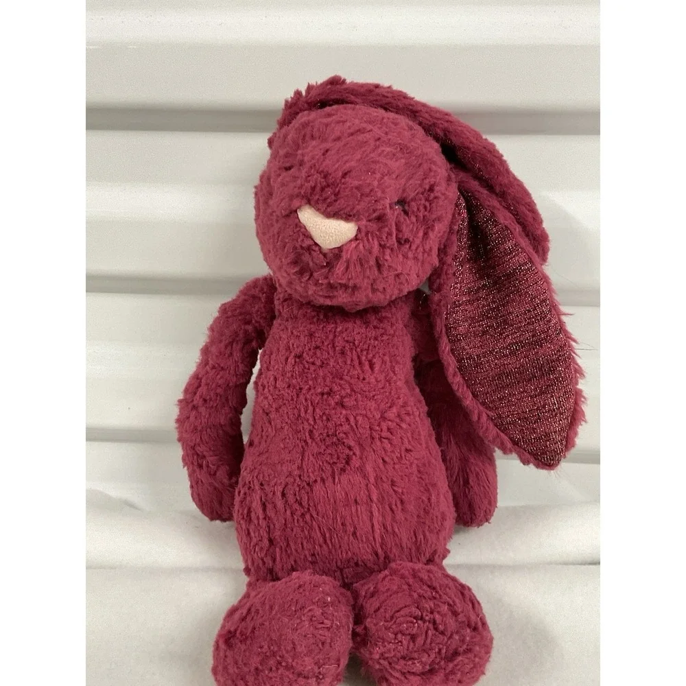 Jellycat‎ Bashful Sparkly Cassis Bunny Medium Retired